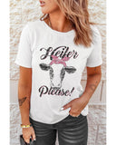 Azura Exchange Cute Graphic Print T-Shirt - XL