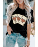 Azura Exchange Graphic Print Short Sleeve T Shirt - M