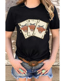 Azura Exchange Graphic Print Short Sleeve T Shirt - M