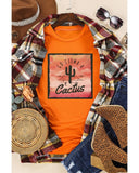 Azura Exchange Cactus Western Graphic Print Tee - M