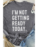 Azura Exchange Letter Print Crew Neck Graphic T-Shirt - XL