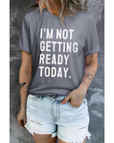 Azura Exchange Letter Print Crew Neck Graphic T-Shirt - XL