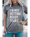 Azura Exchange Letter Print Crew Neck Graphic T-Shirt - XL