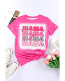 Azura Exchange Full of Mama Letter Print Tie Dye Tee - L