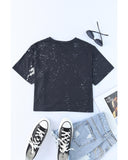 Azura Exchange Leopard Bleached Tee - L