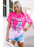 Azura Exchange Easter Vibes Skull Graphic Print T-Shirt - M