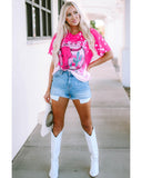 Azura Exchange Easter Vibes Skull Graphic Print T-Shirt - M