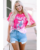 Azura Exchange Easter Vibes Skull Graphic Print T-Shirt - M