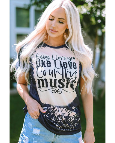 Azura Exchange Country Music Graphic Tee - M