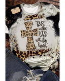 Azura Exchange Cross Graphic Print T-Shirt - S