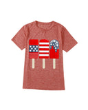 Azura Exchange Patriotic Popsicles Tee - M