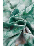 Azura Exchange Floral Print V Neck T-Shirt - M