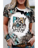 Azura Exchange Graphic Western Fashion T-shirt - S