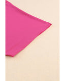 Azura Exchange One Shoulder Asymmetric Criss Cross T-Shirt - XL