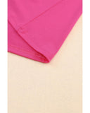 Azura Exchange One Shoulder Asymmetric Criss Cross T-Shirt - XL