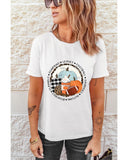 Azura Exchange Autumn Vibes Pumpkin Graphic T-shirt - L