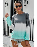 Azura Exchange Color Block Tie Dye Sweatshirt - S