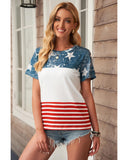Azura Exchange Stars and Stripes Inspired Top - XL