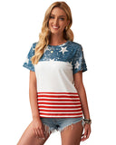 Azura Exchange Stars and Stripes Inspired Top - XL