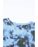 Azura Exchange V Neck Tie-dye T-shirt - S