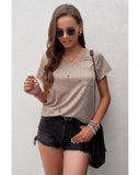 Azura Exchange Ripped Pocket Tee - L