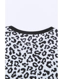 Azura Exchange Leopard Side Split T-shirt - S