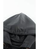 Azura Exchange Leopard Print Drop-shoulder Hoodie - M