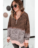 Azura Exchange Luxury Hooded Sweatshirt with Half Zip - M