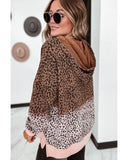 Azura Exchange Luxury Hooded Sweatshirt with Half Zip - M