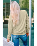 Azura Exchange Leopard Print Crewneck Sweatshirt - S