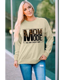 Azura Exchange Leopard Print Long Sleeve Sweatshirt - L