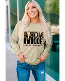 Azura Exchange Leopard Print Long Sleeve Sweatshirt - L