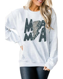 Azura Exchange Lightning Leopard Print Long Sleeve Sweatshirt - 2XL