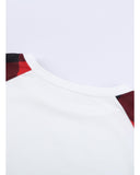 Azura Exchange Long Sleeve Buffalo Plaid Sweatshirt - 2XL