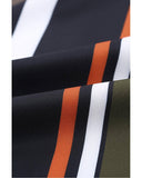 Azura Exchange Striped Short Sleeve Button Shirt - XL