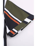 Azura Exchange Striped Short Sleeve Button Shirt - XL