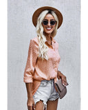 Azura Exchange Embossed Button Shirt - M