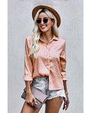 Azura Exchange Embossed Button Shirt - M