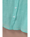 Azura Exchange Long Sleeve Buttoned Shirt with Pocket - 2XL