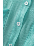 Azura Exchange Long Sleeve Buttoned Shirt with Pocket - 2XL