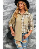 Azura Exchange Color Block Corduroy Shirt - 2XL