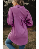 Azura Exchange Long Sleeve Button-up Shirt - M