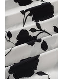 Azura Exchange Printed Short Sleeve Blouse - S