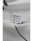 Azura Exchange Printed Short Sleeve Blouse - S