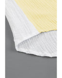 Azura Exchange Textured Color Block Long Sleeve Shirt with Pocket - XL