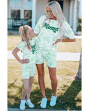 Azura Exchange Tie-dye Print T Shirt and Shorts Set - S