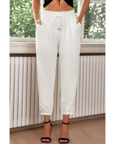 Azura Exchange Smocked Waist Joggers - 2XL