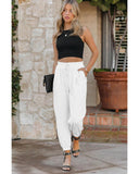 Azura Exchange Smocked Waist Joggers - 2XL