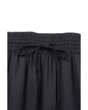 Azura Exchange Casual Wide Leg Pants with Drawstring Elastic Waist - L