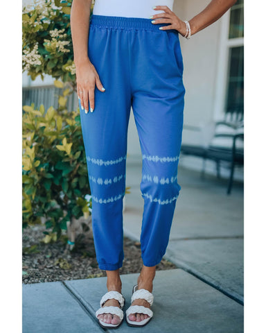 Azura Exchange High Waist Tie Dyed Jogger Pants - S